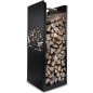 Preview: Holzlager | Kaminholzbox | schwarz | Motiv Wald Preview: Holzlager | Kaminholzbox | schwarz | Motiv Wald